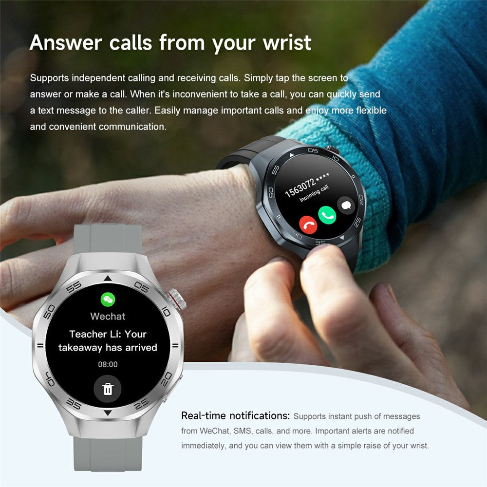 C10 1.53 Inch Smart Watch GPS Tracking Health Monitoring Bluetooth-compatible Calling Fitness Watch