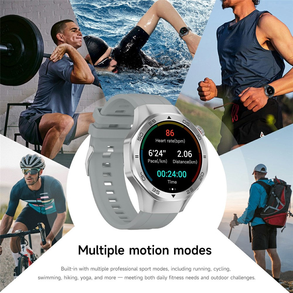 C10 1.53 Inch Smart Watch GPS Tracking Health Monitoring Bluetooth-compatible Calling Fitness Watch