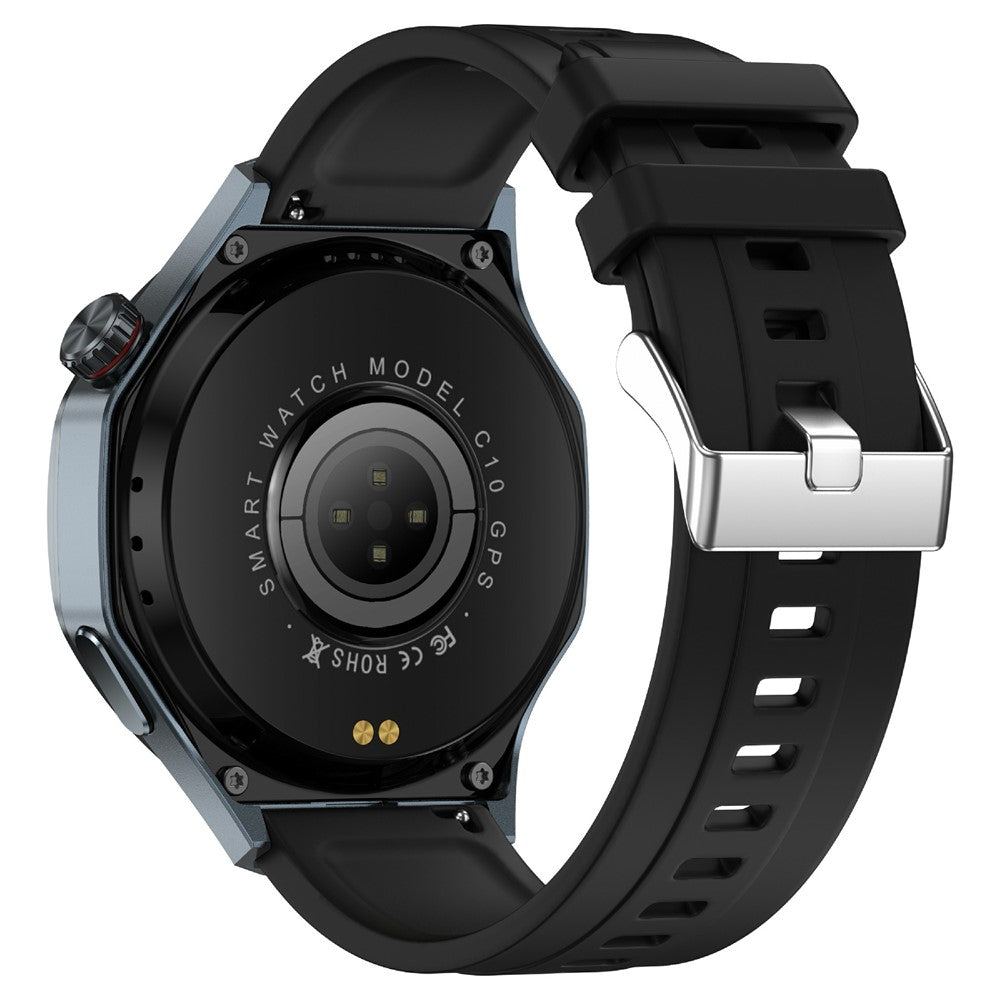 C10 1.53 Inch Smart Watch GPS Tracking Health Monitoring Bluetooth-compatible Calling Fitness Watch