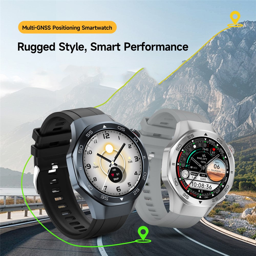 C10 1.53 Inch Smart Watch GPS Tracking Health Monitoring Bluetooth-compatible Calling Fitness Watch