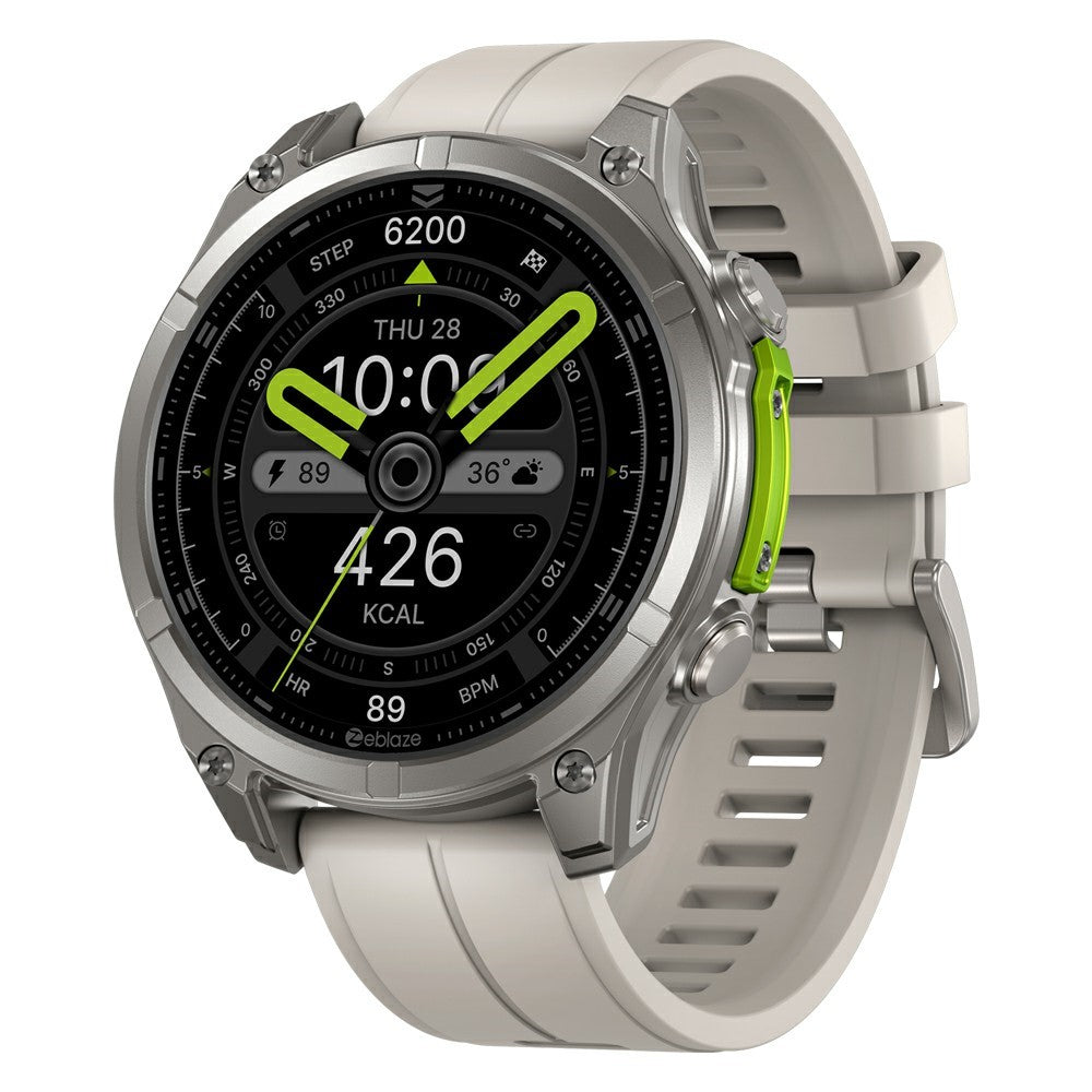 ZEBLAZE Vibe 8 1.43 Inch Smart Watch Health Monitoring Bluetooth-compatible Calling Outdoor Sports Watch with Flashlight