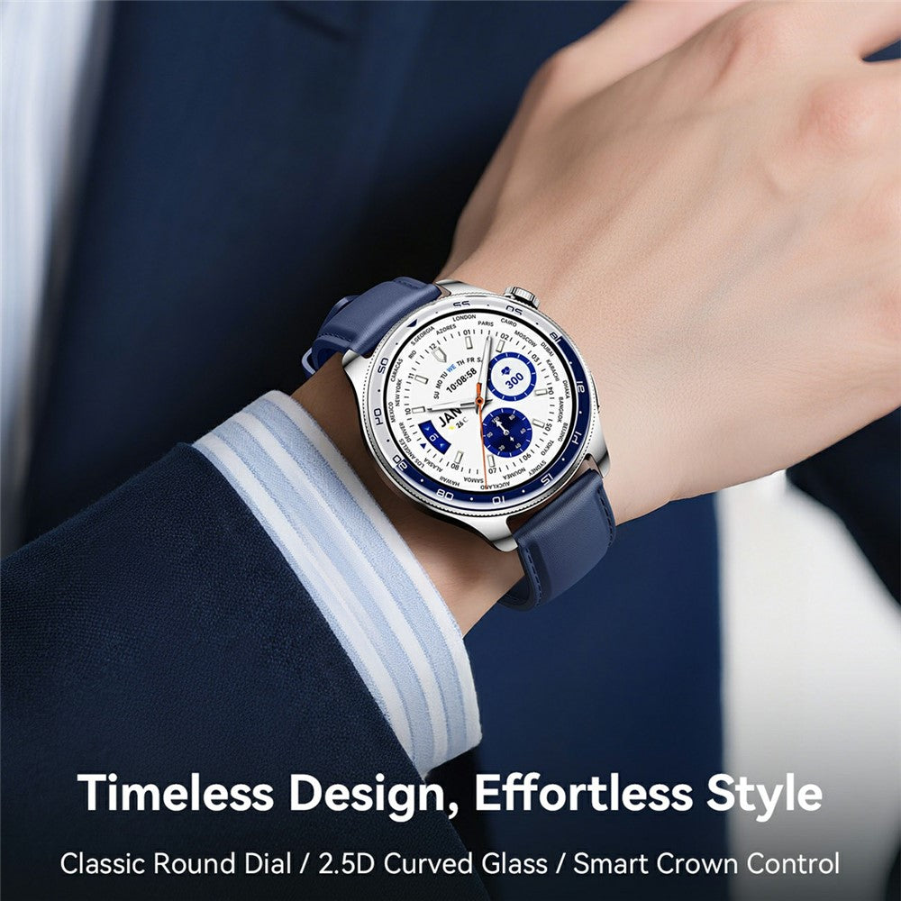 JOYROOM JR-FC3 Bluetooth-Compatible Call Smart Watch 1.43 Inch AMOLED Health Monitoring Watch