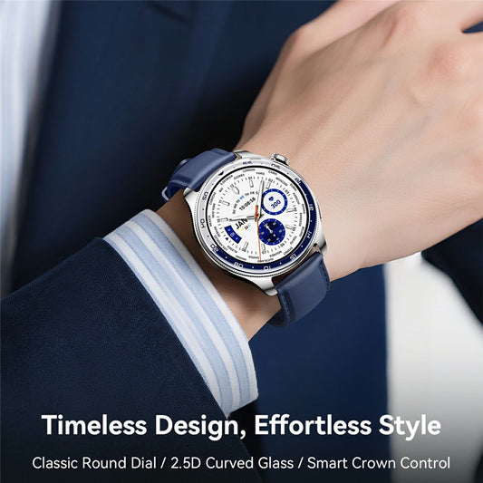 JOYROOM JR-FC3 Bluetooth-Compatible Call Smart Watch 1.43 Inch AMOLED Health Monitoring Watch