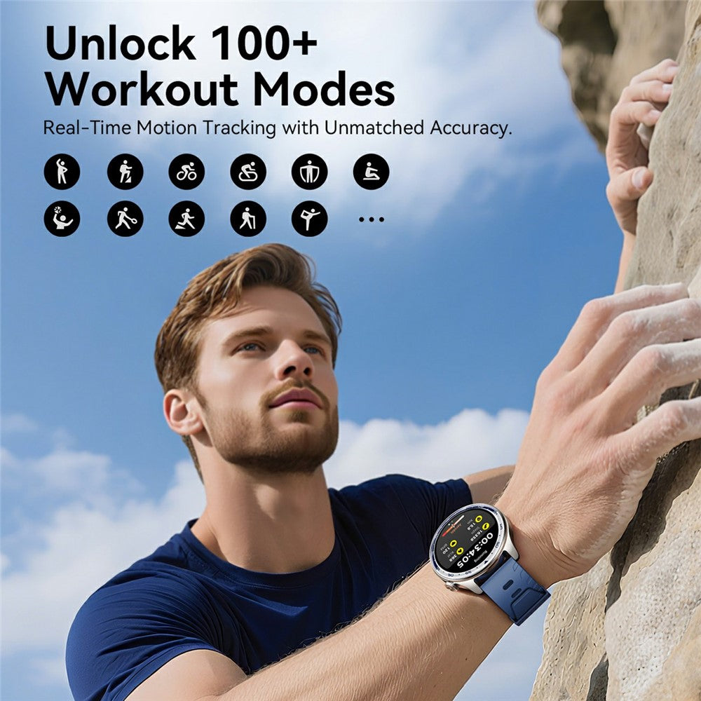 JOYROOM JR-FC3 Bluetooth-Compatible Call Smart Watch 1.43 Inch AMOLED Health Monitoring Watch
