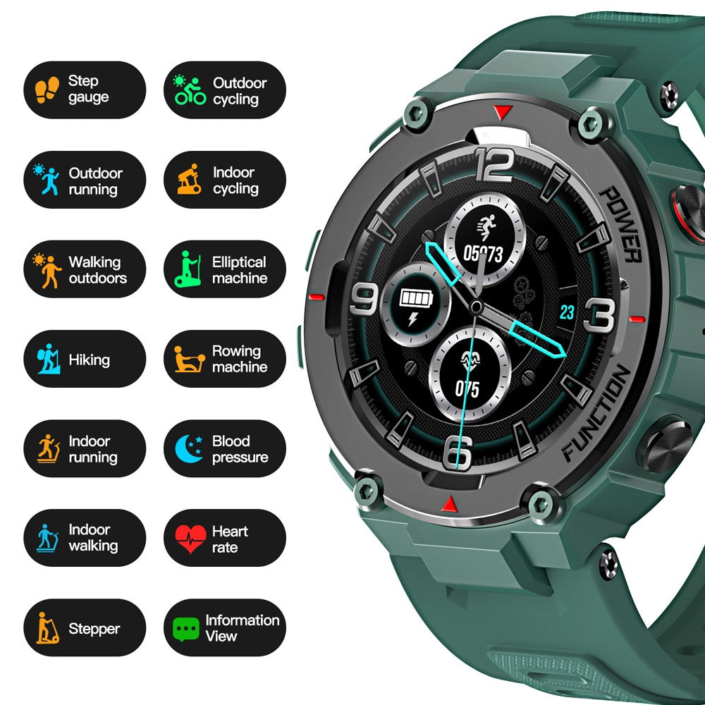 F26 Bluetooth-compatible Call Sport Fitness Smart Watch IP68 Waterproof Heart Rate Blood Pressure Monitor Smartwatch