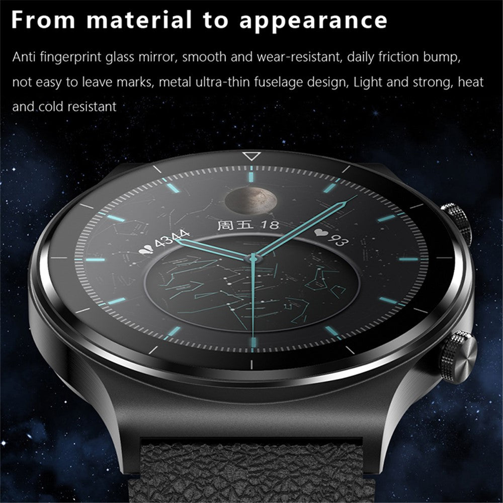 GT08 1.32 inch IPS TFT Touch Screen Ultra-thin Multi-function Sports Smart Watch Support Bluetooth-compatible Call Music
