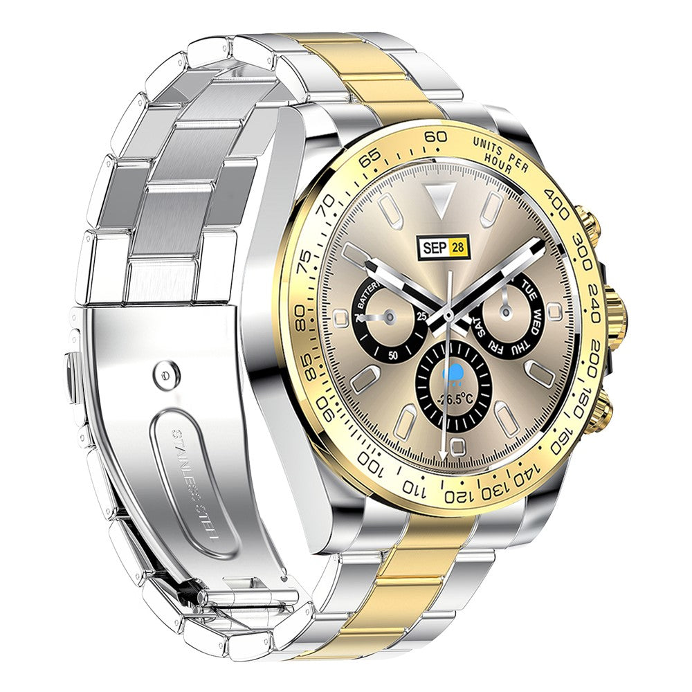 AW13 1.3inch Display IP68 Waterproof Business Bracelet Heart Rate Monitoring Smart Watch