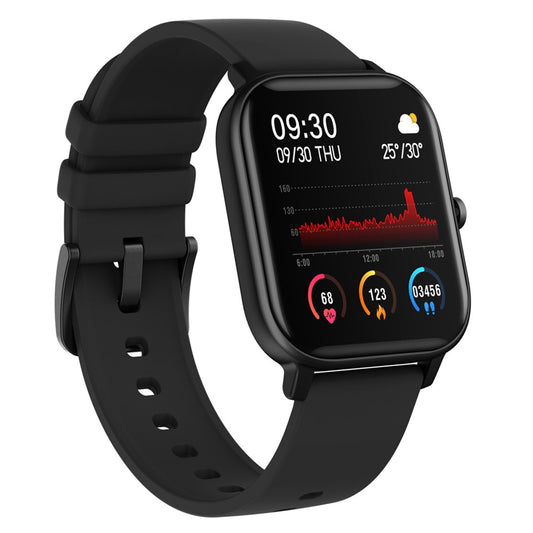 LEMONDA SMART P8SE 1.4 inch Full Touch Smart Watch IP67 Waterproof Sports Bracelet with Message Reminder Sleep/Heart Rate Monitoring