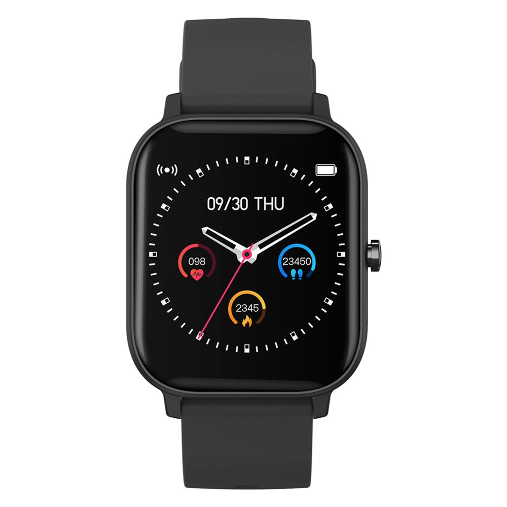 LEMONDA SMART P8SE 1.4 inch Full Touch Smart Watch IP67 Waterproof Sports Bracelet with Message Reminder Sleep/Heart Rate Monitoring