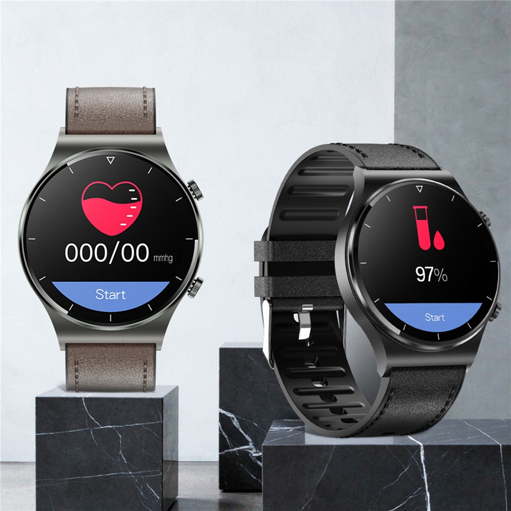GT16 Smart Watch 1.28 Inch HD Screen Touch Control Waterproof Bluetooth-compatible Call Smart Bracelet Health Monitoring Sports Watch for Men and Women