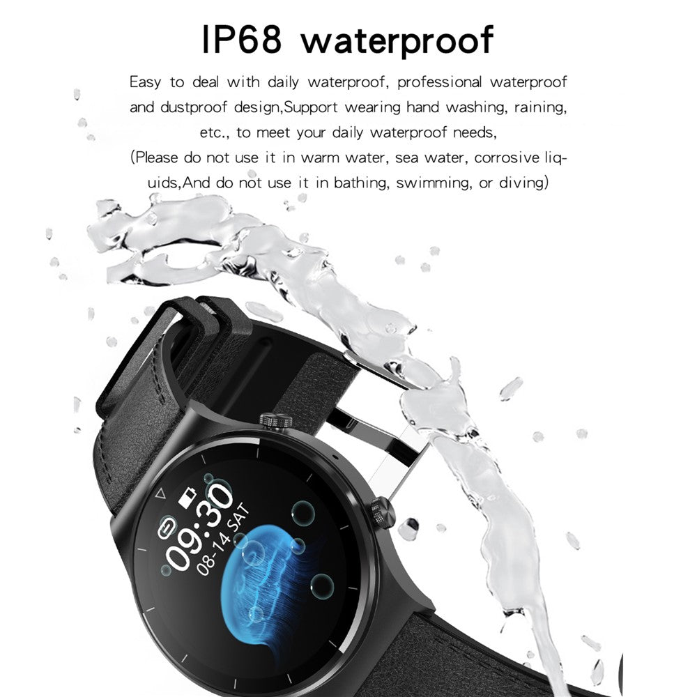 GT16 Smart Watch 1.28 Inch HD Screen Touch Control Waterproof Bluetooth-compatible Call Smart Bracelet Health Monitoring Sports Watch for Men and Women