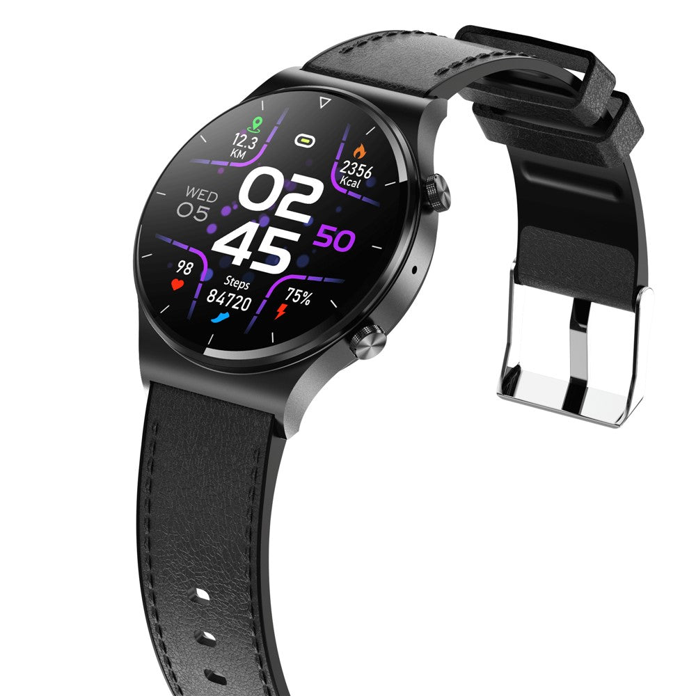 GT16 Smart Watch 1.28 Inch HD Screen Touch Control Waterproof Bluetooth-compatible Call Smart Bracelet Health Monitoring Sports Watch for Men and Women