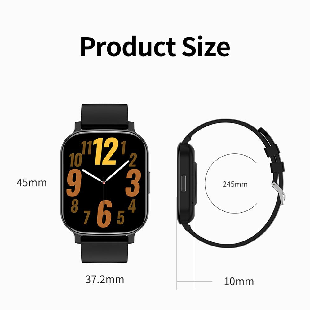 ST20 1.69 Inch Bluetooth-compatible Call Smart Watch Health Monitoring Sports Bracelet Built-in Puzzle Games
