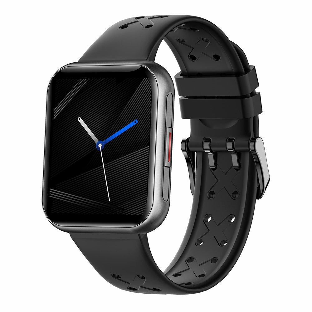 G16 Smart Watch 1.7'' HD Screen Heart Rate Monitoring Sleeping Sports Tracker Bluetooth-compatible Waterproof Smart Bracelet Band for Men and Women- Red