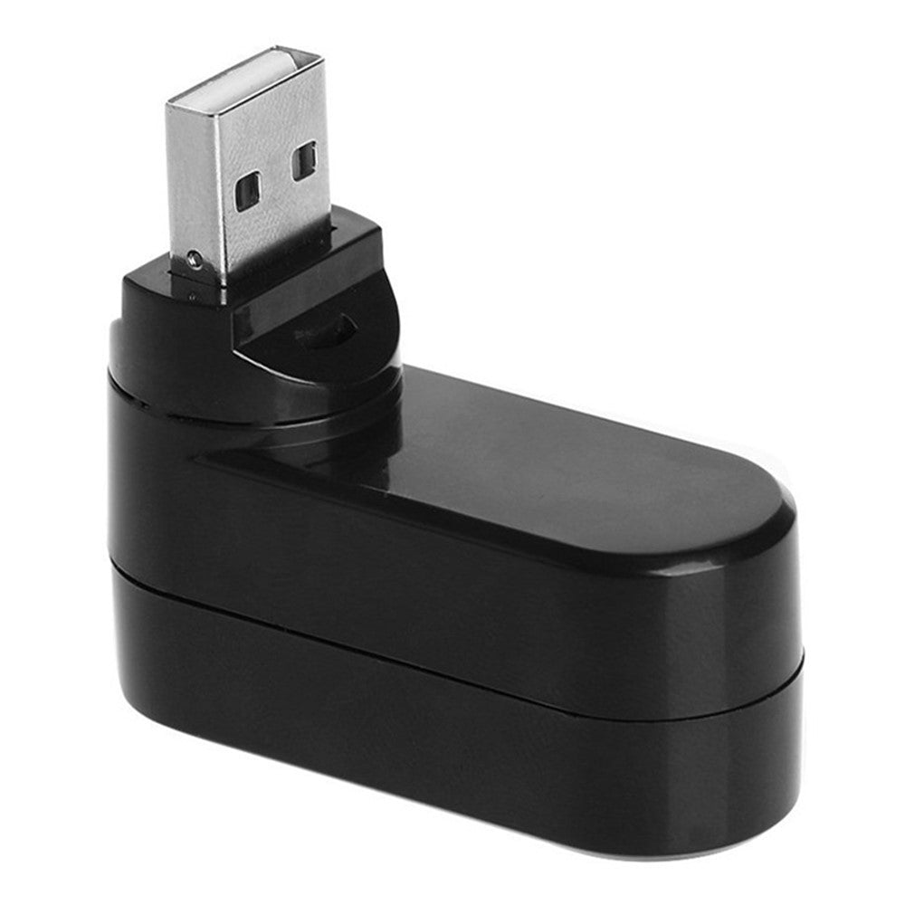 Universal Mini Rotatable 3 Port USB 3.0 Hub High Speed Data Transfer Adapter USB Expander