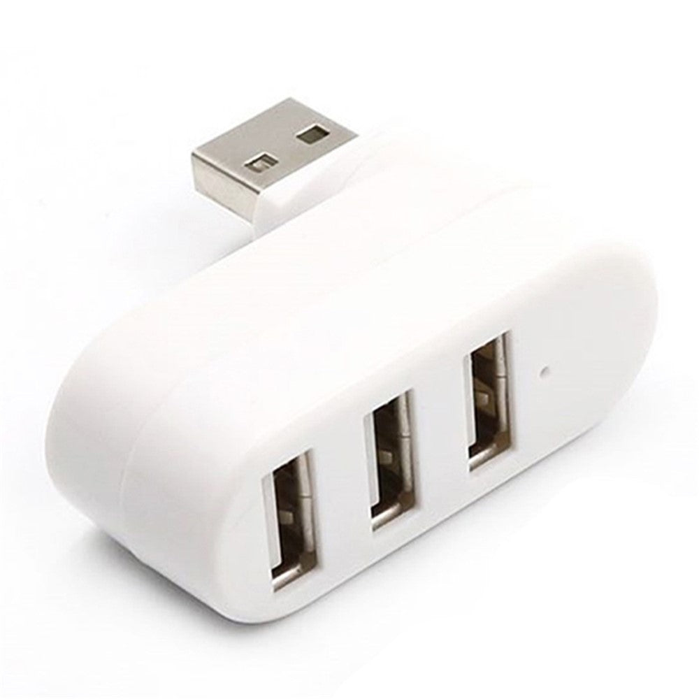 Universal Mini Rotatable 3 Port USB 3.0 Hub High Speed Data Transfer Adapter USB Expander