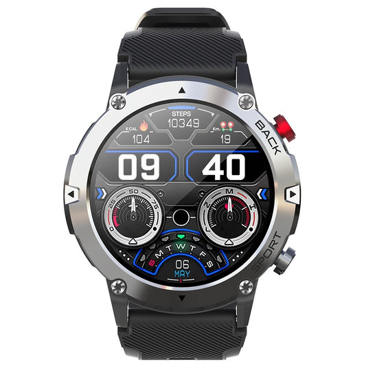 LEMFO LF26 MAX 1.32 inch HD Screen Smart Watch IP67 Waterproof Outdoor Sports Bracelet Wrist Watch with Split Screen/Bluetooth-compatible Call Function