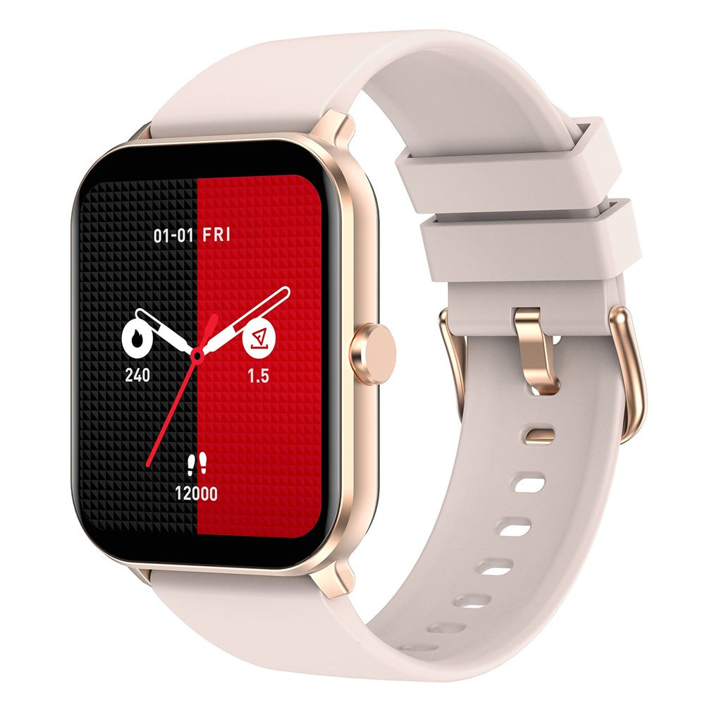 KW105 1.69 inch TFT Smart Watch Bluetooth-compatible Call Wrist Watch IP68 Waterproof Sports Bracelet with Heart Rate Monitoring