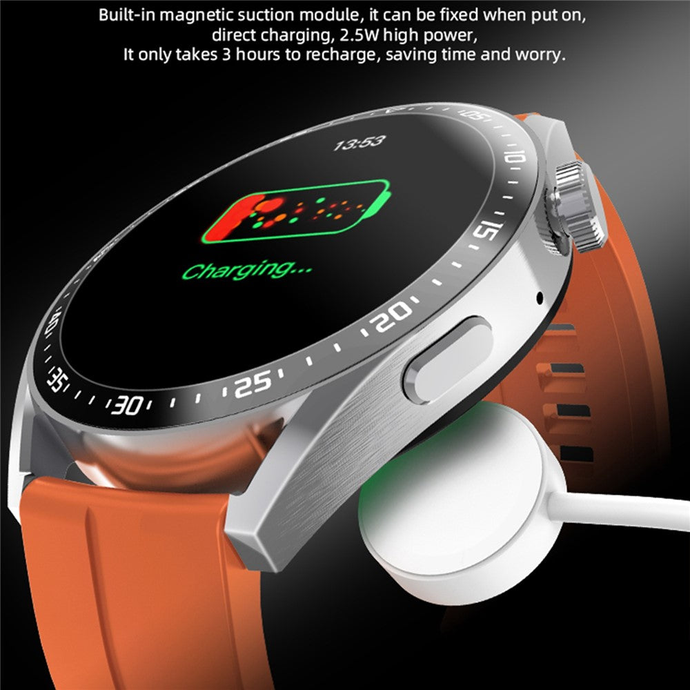 HW3Pro NFC Smartwatch Waterproof Activity Sports Tracker 24H Heart Rate Blood Pressure Monitoring Intelligent Bracelet