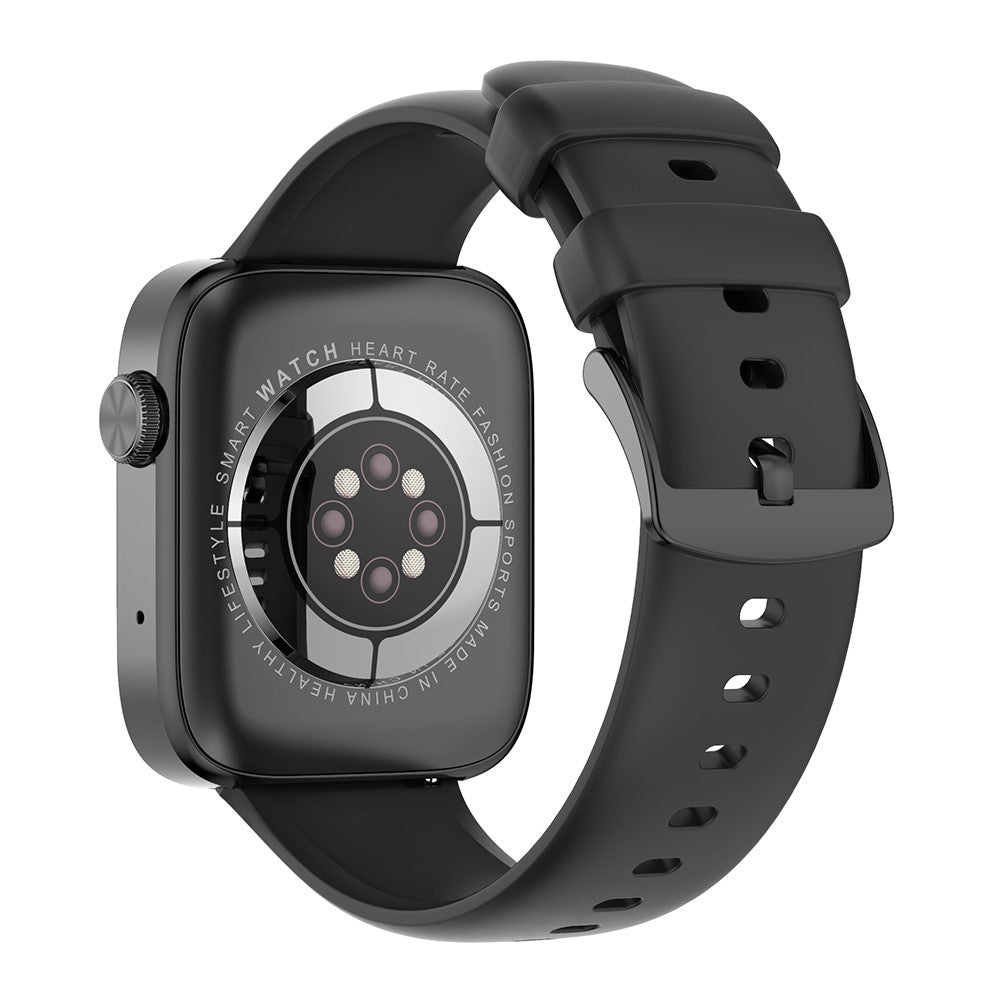 DT101 1.9 inch Screen Smart Watch Multi-Sport Mode Bracelet with ECG / NFC Function Support Bluetooth-compatible Call / Wireless Charging (Silicone Strap)