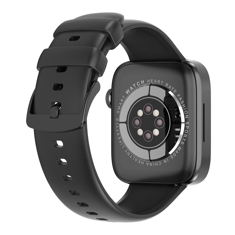 DT101 1.9 inch Screen Smart Watch Multi-Sport Mode Bracelet with ECG / NFC Function Support Bluetooth-compatible Call / Wireless Charging (Silicone Strap)