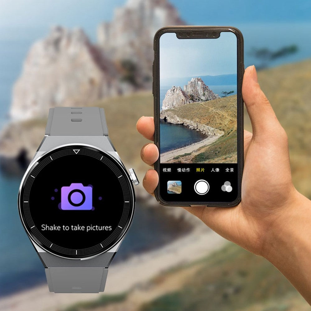 GT3MAX 1.39 inch IPS Smart Bracelet Bluetooth-compatible Call Health Watch with Heart Rate / ECG Monitoring / NFC