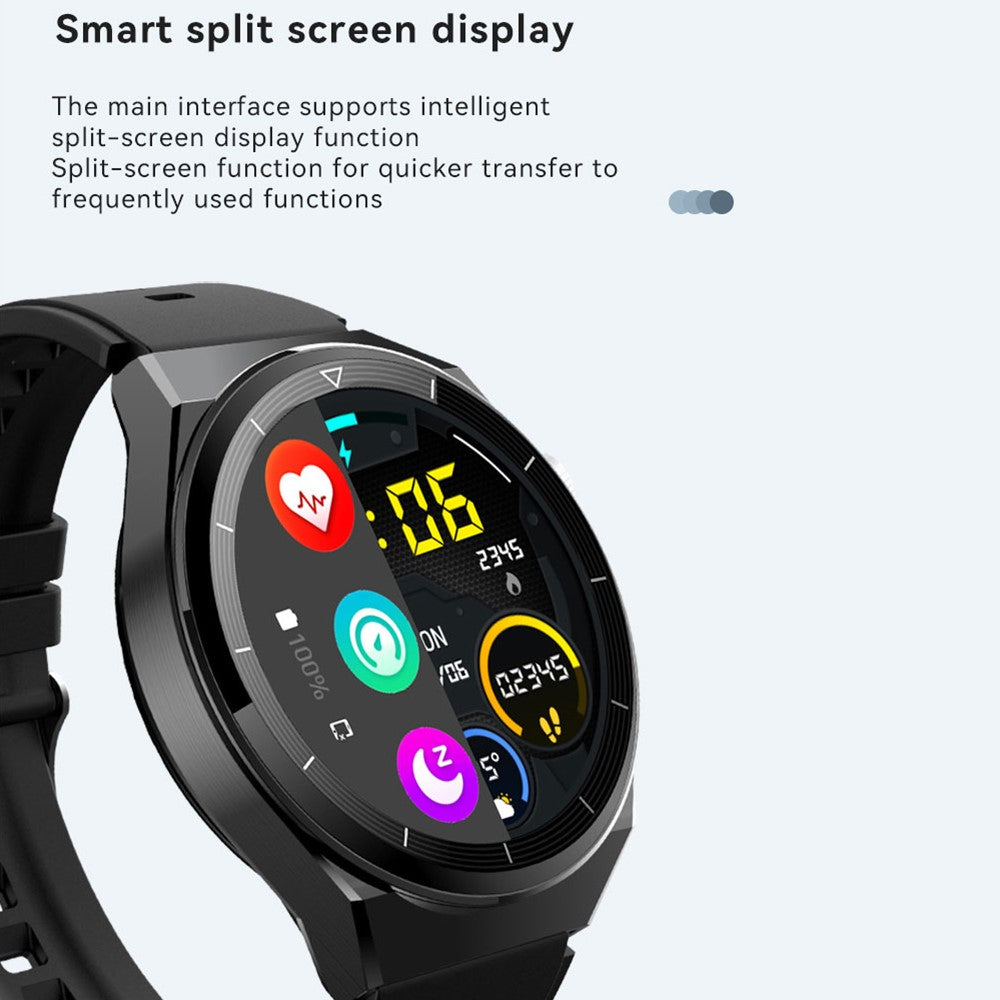 GT3MAX 1.39 inch IPS Smart Bracelet Bluetooth-compatible Call Health Watch with Heart Rate / ECG Monitoring / NFC