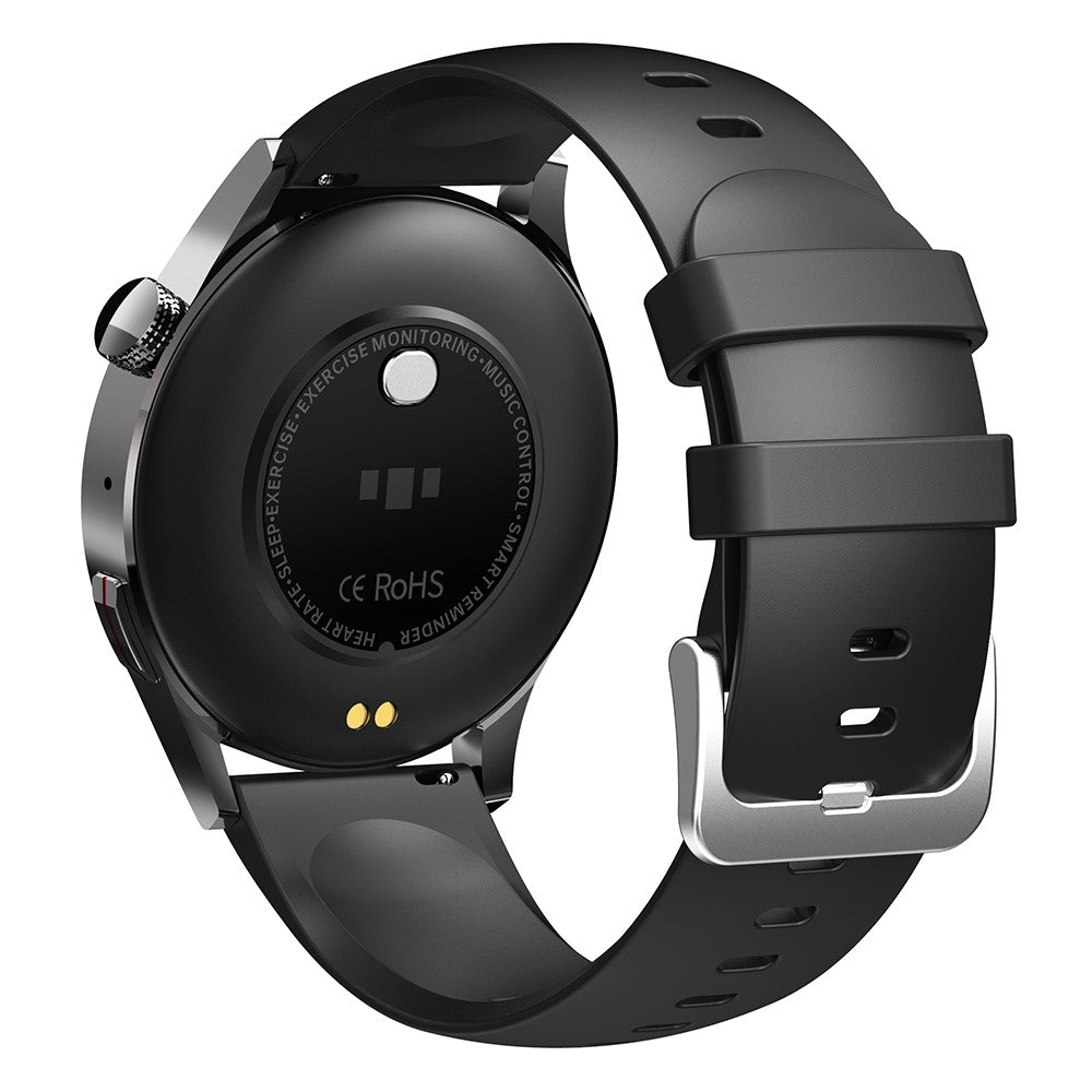 MX39 1.32" Full Touch Screen Smart Watch Bluetooth-compatible Calling Waterproof Sports Bracelet with Body Temperature, Physical Health Monitoring