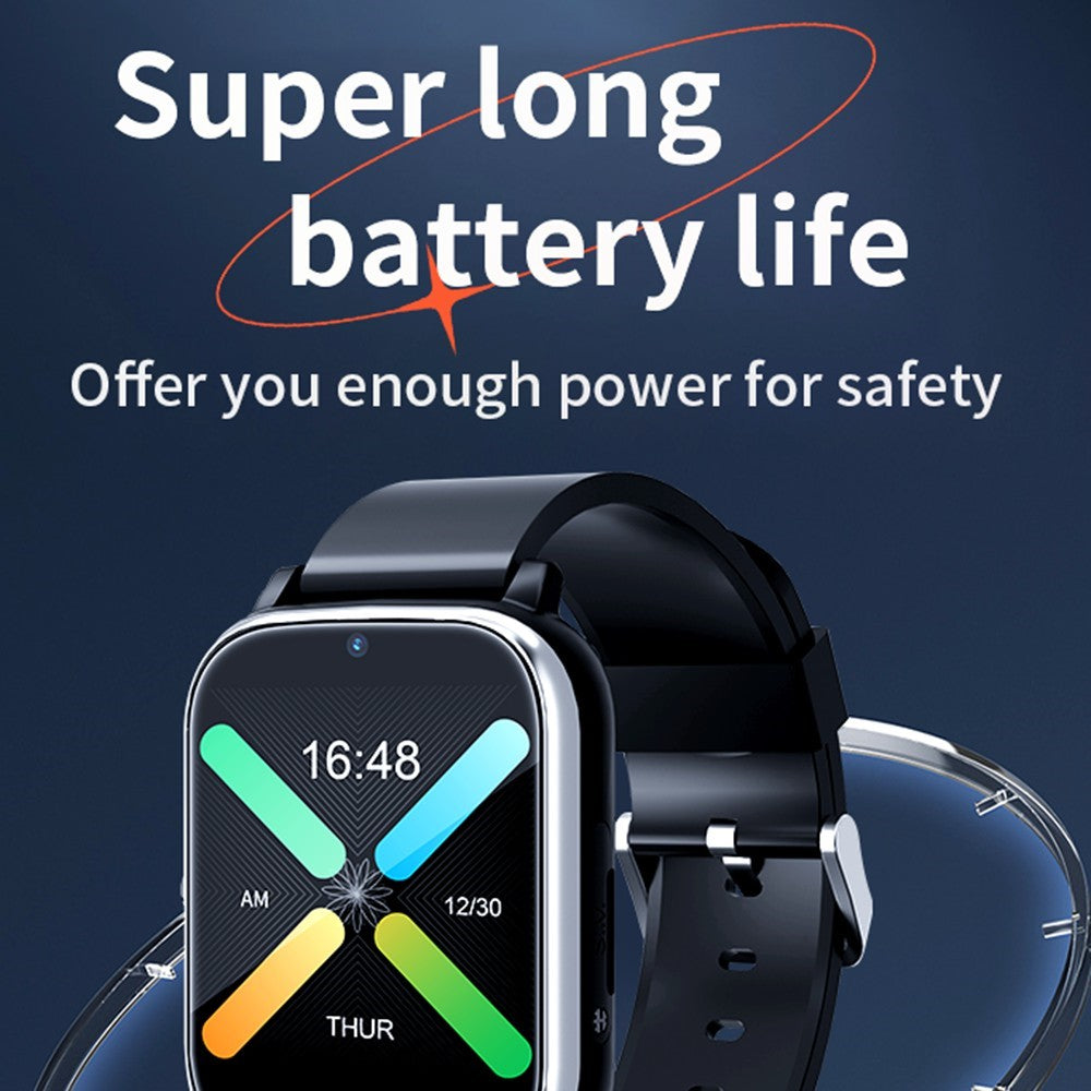 FA91S 1.69-inch Touch Screen Bluetooth-compatible Calls Waterproof Smart Watch Heart Rate Blood Pressure Health Monitor Bracelet