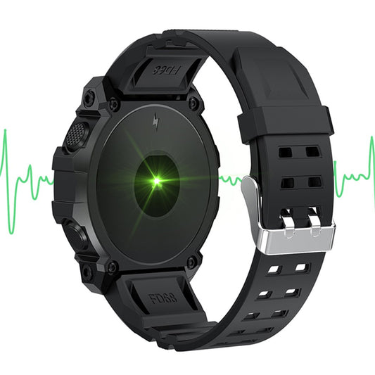 FD68S / Y56 1.3 inch Round Screen Bluetooth-compatible Smart Watch Waterproof Heart Rate Health Monitoring Sport Smart Bracelet