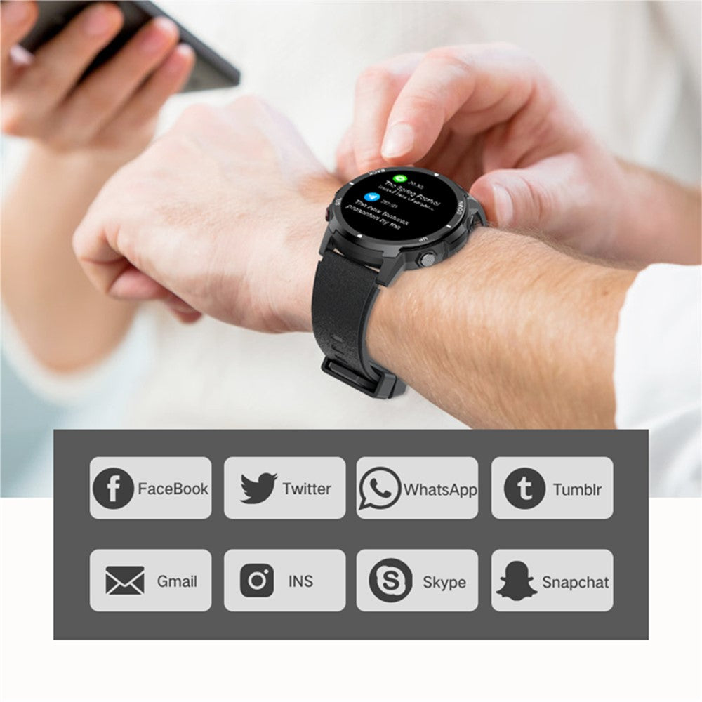 S52 1.39-inch TFT Screen Smart Watch Multifunction Sports Fitness Watch with Heart Rate Monitoring