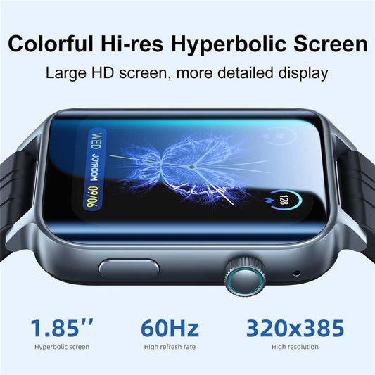 JOYROOM JR-FT6 Fit-Life Series Bluetooth-compatible Call Smart Watch Double Curved Screen Fitness Watch with Health Monitoring