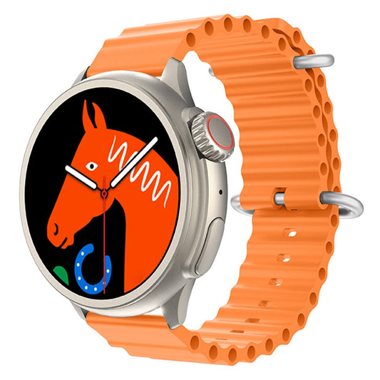 HW3ULTRA MAX Sports Wristwatch 1.52-inch Round Screen Heart Rate Monitor NFC Smart Watch