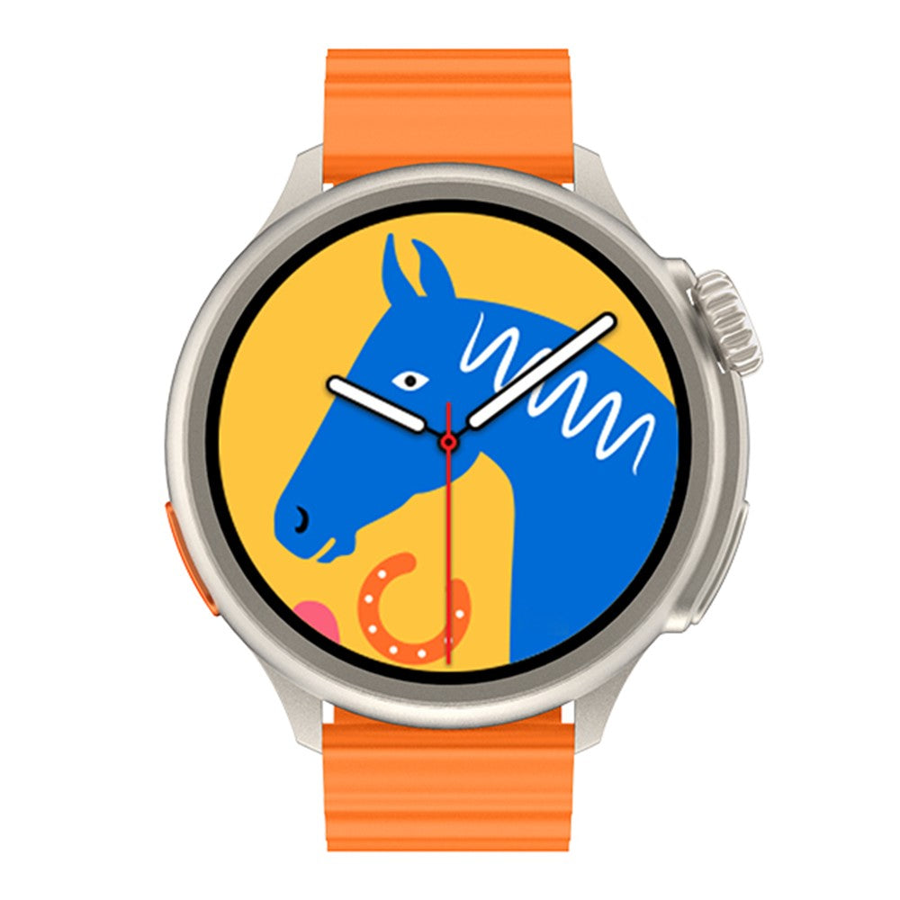 HW3ULTRA MAX Sports Wristwatch 1.52-inch Round Screen Heart Rate Monitor NFC Smart Watch