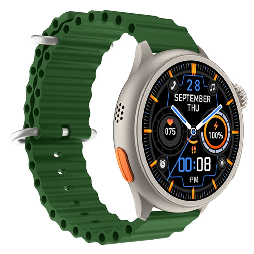 HW3ULTRA MAX Sports Wristwatch 1.52-inch Round Screen Heart Rate Monitor NFC Smart Watch
