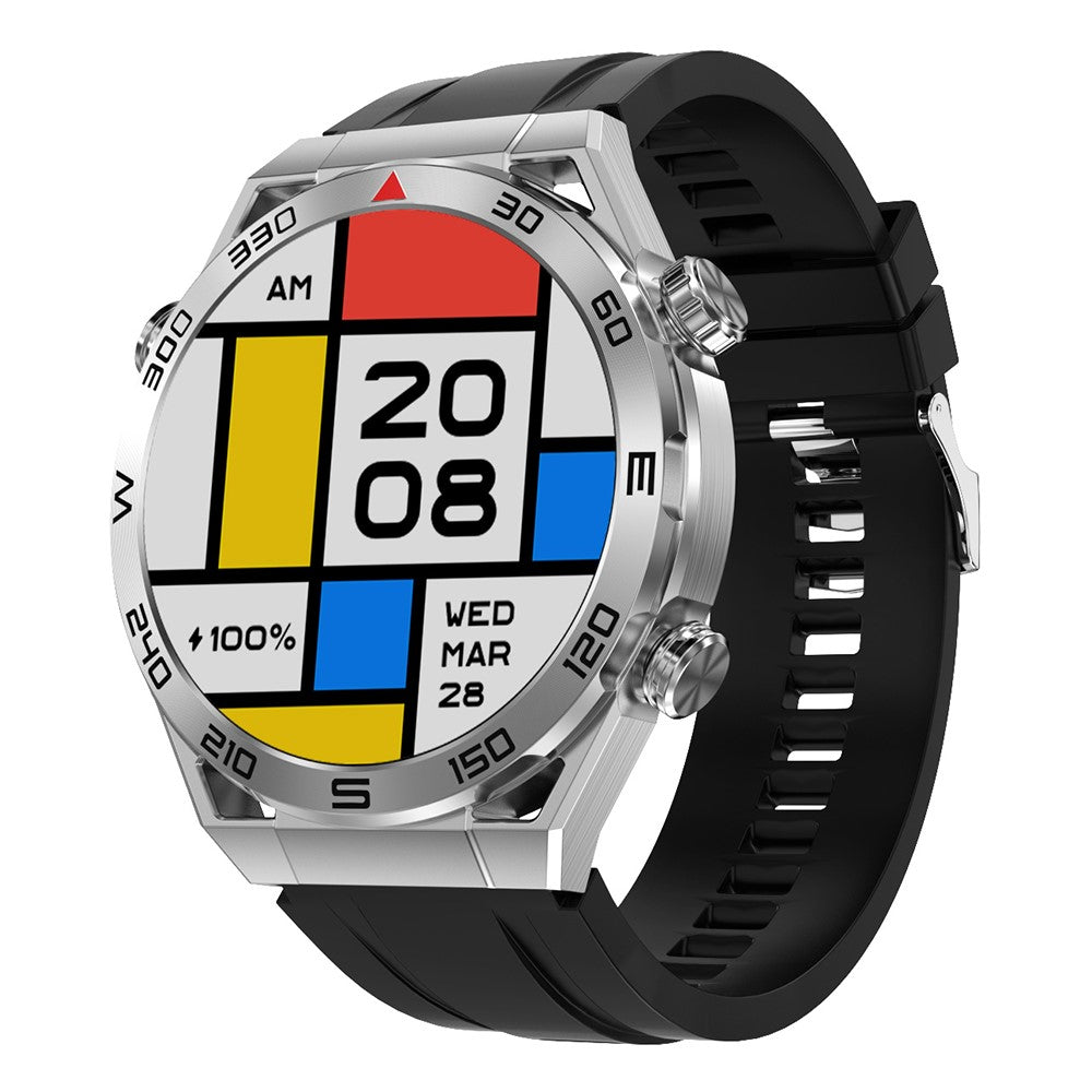 DT Ultra Mate 1.5-inch HD Bluetooth-compatible Call Smart Watch GPS Sports Tracker Bracelet with Health Monitoring