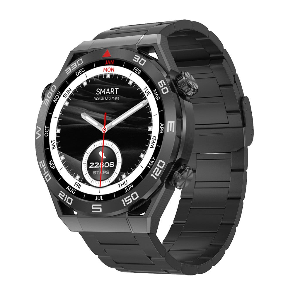 DT Ultra Mate 1.5-inch HD Bluetooth-compatible Call Smart Watch GPS Sports Tracker Bracelet with Health Monitoring