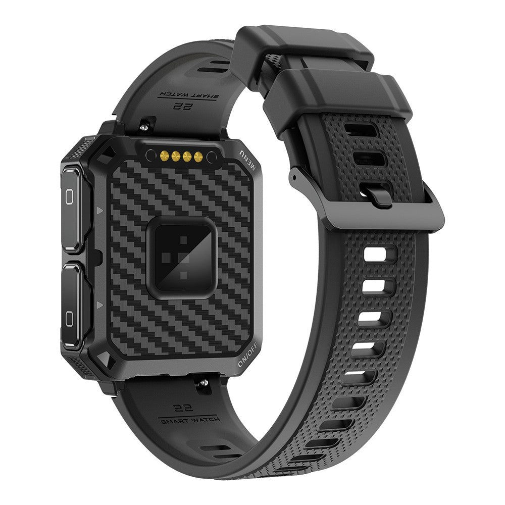 T93 Military Grade 1.96" HD Screen Sports Watch Local Music 4G Recording Bluetooth-compatible Call Smart Bracelet with Headset