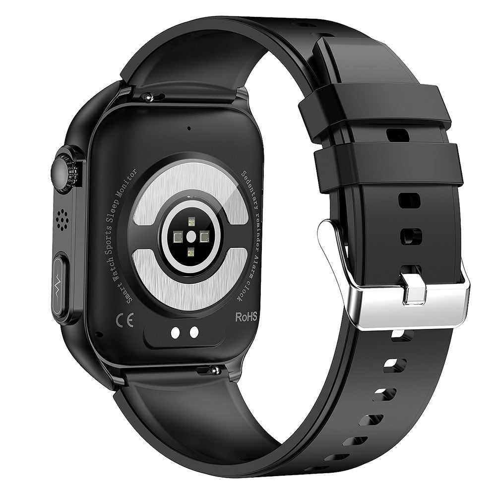 TK12 1.96" ECG + PPG Smart Watch Bluetooth-compatible Call Fitness Bracelet Support Multi-Exercise Mode