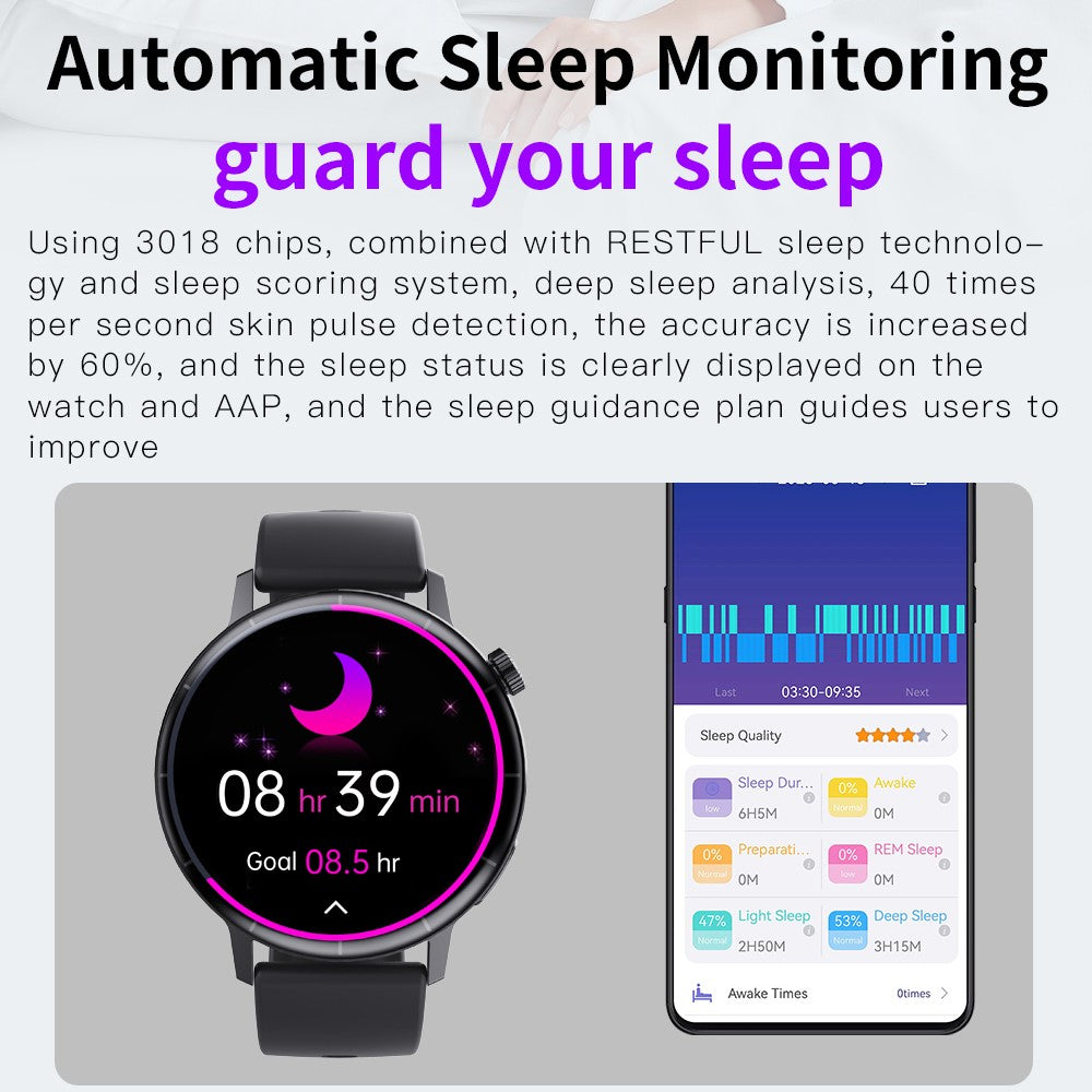 F67S Sports Smart Watch Heart Rate Blood Pressure Monitor Bluetooth-compatible Call Fitness Tracker, Steel Strap