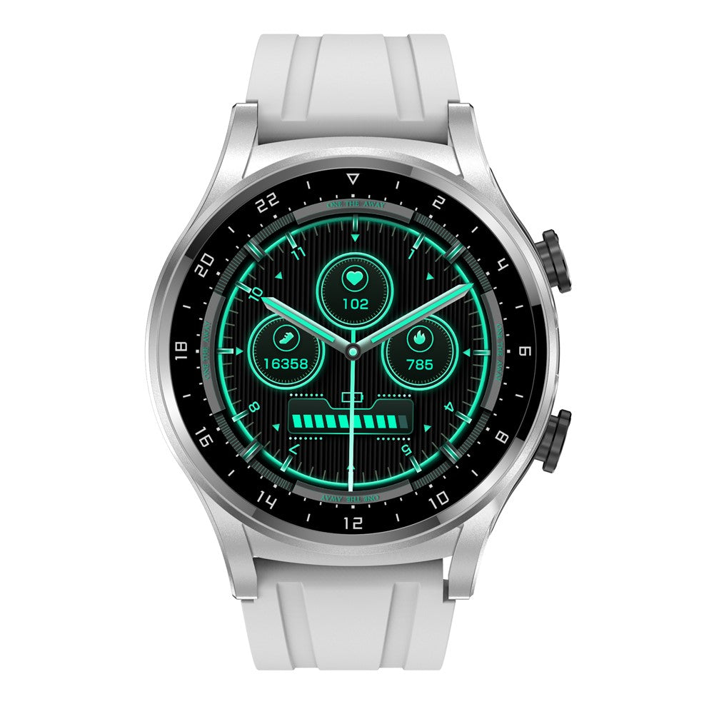 GT66 2-in-1 Silicone Strap Smart Watch with Earbuds, TWS Headset Combo 1.39" Bluetooth-compatible Phone Call Fitness Tracker
