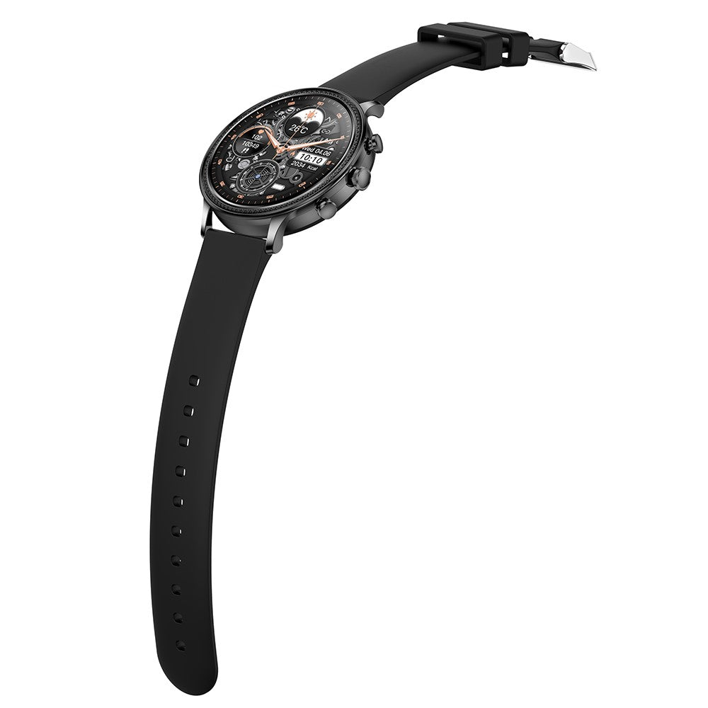 V60 1.39" Full Touch Screen Fossil Smart Watch Waterproof Silicone Strap Women Bluetooth-compatible Call Bracelet with Heart Rate Sleep Monitor