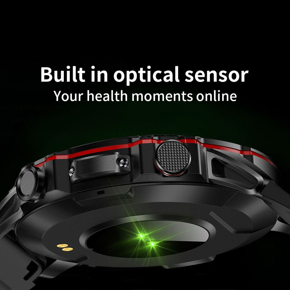 V91 Outdoor Waterproof Anti-drop 1.52-inch Smart Watch Bluetooth-compatible Calling Health Monitoring Sports Smart Bracelet