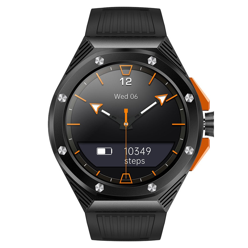 HT8 1.46 inch Health Monitoring Smart Watch with Encoder Bluetooth-compatible Call IP67 Waterproof Smartwatch