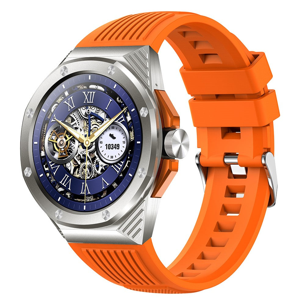 HT8 1.46 inch Health Monitoring Smart Watch with Encoder Bluetooth-compatible Call IP67 Waterproof Smartwatch
