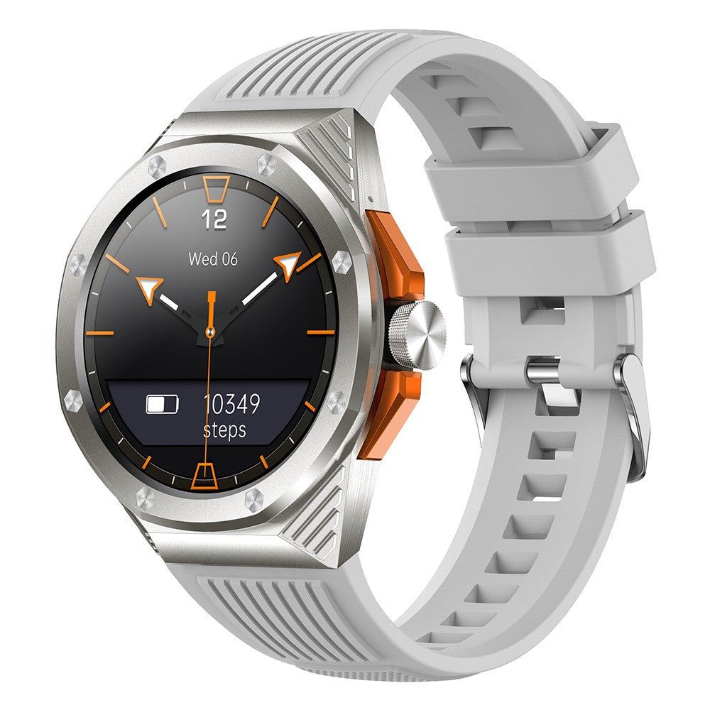HT8 1.46 inch Health Monitoring Smart Watch with Encoder Bluetooth-compatible Call IP67 Waterproof Smartwatch