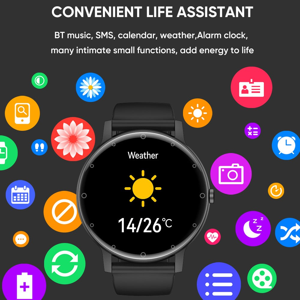S88 Bluetooth-compatible Call Health Monitoring Smart Watch Multi-mode Sports Fitness Tracker Smartwatch