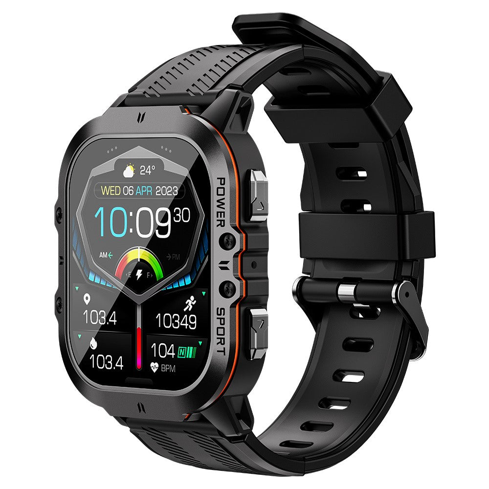 C26 1.96-Inch AMOLED Screen Bluetooth-compatible Phone Call Watch Health Monitor Multiple Sports Modes Smart Bracelet