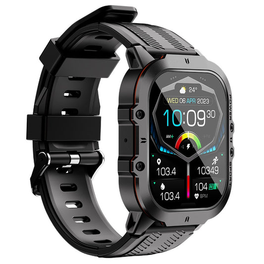 C26 1.96-Inch AMOLED Screen Bluetooth-compatible Phone Call Watch Health Monitor Multiple Sports Modes Smart Bracelet