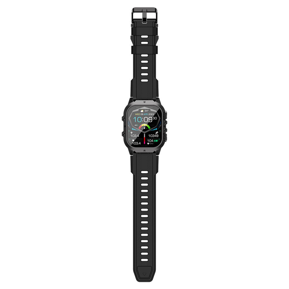C26 1.96-Inch AMOLED Screen Bluetooth-compatible Phone Call Watch Health Monitor Multiple Sports Modes Smart Bracelet